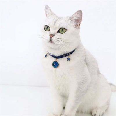Multicolor Cat Collar Pet Collar Kitten Dog Tie